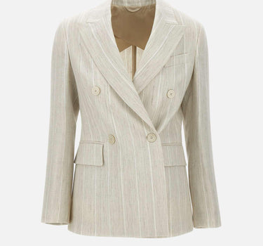 Blazer in lana e lino K85GIAF02 TES0K02602 ELEVENTY 