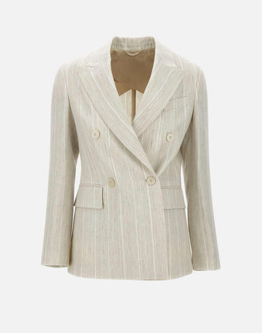 Blazer in lana e lino K85GIAF02 TES0K02602 ELEVENTY 
