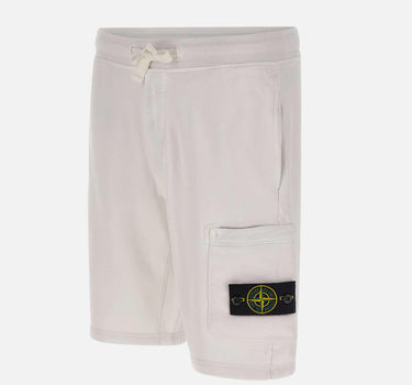 Bermuda in felpa di cotone biologico 6200011S0051 V0001 STONE ISLAND 