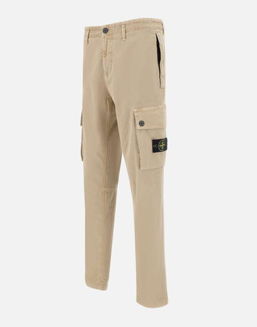 Pantaloni in twill di cotone 3100034S00L1 V019A STONE ISLAND 