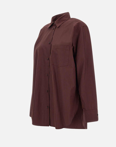 "Georgiana maxi shirt" TM170901B TNC181CACAO THE ANDAMANE 