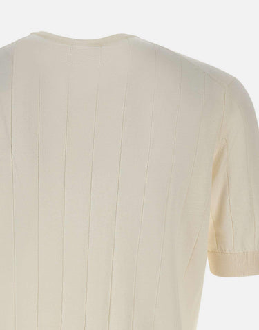 T-shirt in crepe di cotone GC1MC CR14C020 FILIPPO DE LAURENTIIS 