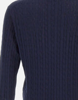 Maglia girocollo a trecce 30000106 038 KANGRA 