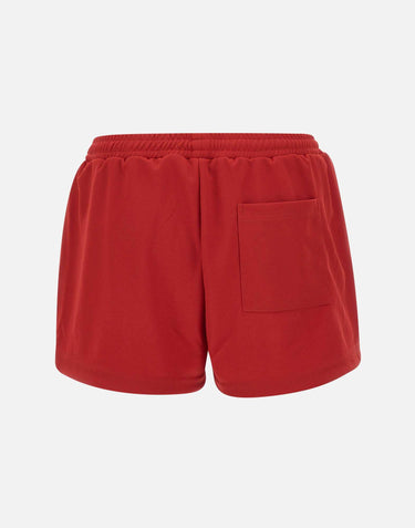 Shorts da ginnastica retrò con logo SH061710326RE33 RUBY SPORTY & RICH 