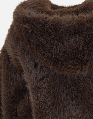 "Mink Ecofur jacket" MINKJACKET BROWN BB COUTURE 