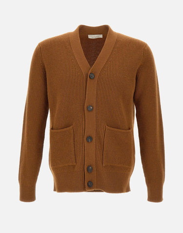 Cardigan in lana e cashmere CB3MLT WC7P065 FILIPPO DE LAURENTIIS 