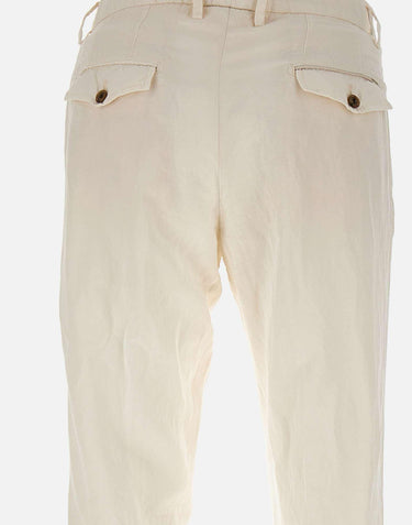 Pantaloni "Zeus P" in lino e cotone 24M19L80 04 MYTHS 