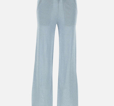 Pantaloni jogger in misto viscosa e lurex 197215 015 KANGRA 