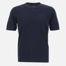 Maglia a maniche corte in cotone biologico 43168 21820598 GRAN SASSO 