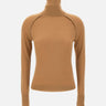 "Fine Merino Sweater" 1325KTP006541A CAMEL VICTORIA BECKHAM 