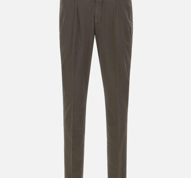 Pantaloni "DVR33 " in cotone e seta DVR33R022 TC400 DEVORE' 