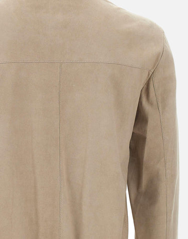 Giacca "Marc37Lecce" LECCE CAMOSCIOBEIGE CONCEPT LEATHER 