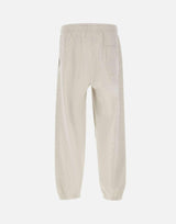 Pantaloni jogger in pile con slogan PERMBP208 CO312GY DROLE DE MONSIEUR 
