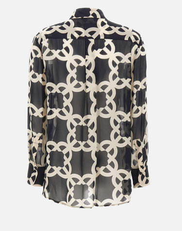 Camicia in viscosa 5155P200217N 001 ELENA MIRO' 