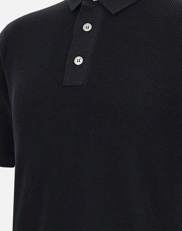 Polo in crepe di cotone PL1MC CR14P990 FILIPPO DE LAURENTIIS 