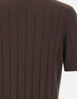 Polo in crepe di cotone PL1MC CR14C190 FILIPPO DE LAURENTIIS