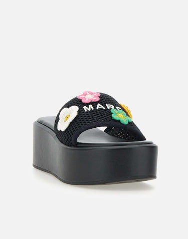 "The Daisy Crochet Platform Sandal" 2P5FFS001F05 002 MARC JACOBS 