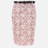 Gonna midi in pizzo 182MSKP PINK SELF-PORTRAIT 