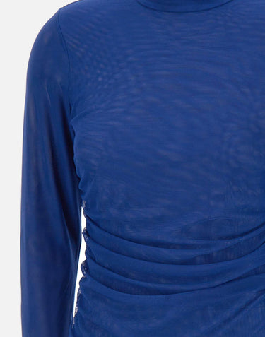 "Mesh ruched top" 114917 1587 ROTATE BIRGER CHRISTENSEN 