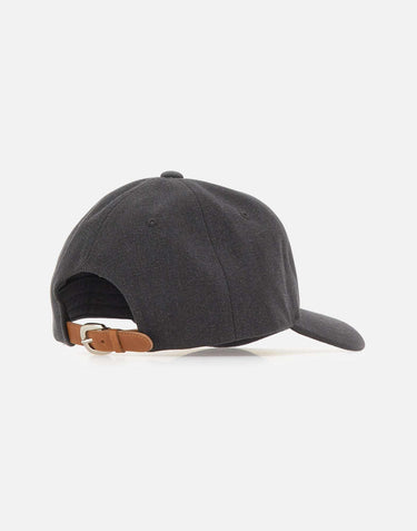 Cappello da baseball in cotone BALL07 BLACK PREMIATA 