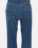 Jeans con losanghe all-over PJ95N51E2 139 ELISABETTA FRANCHI 