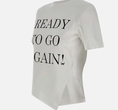 T-shirt in jersey di cotone MA03451E2 270 ELISABETTA FRANCHI 