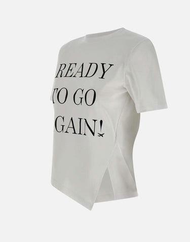 T-shirt in jersey di cotone MA03451E2 270 ELISABETTA FRANCHI 