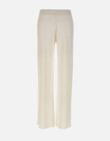 Pantaloni palazzo in maglia di lino 195015 001 KANGRA 