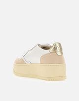 Sneakers "Platform Low" in pelle PTLW LS01 AUTRY 