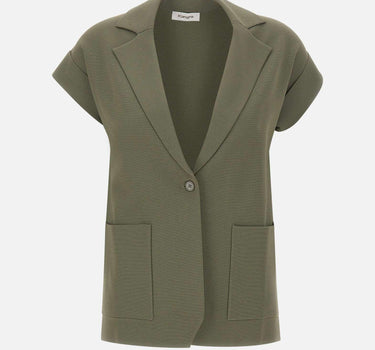 Blazer in maglia smanicato 194107 188 KANGRA 