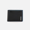Portafogli "Blue Square" in pelle PU257B2R N PIQUADRO 