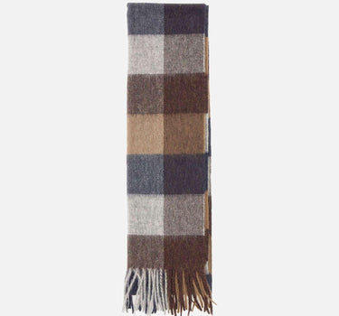 "Large Tattersall Scarf" USC0005 USC1TN38 BARBOUR