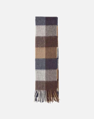 "Large Tattersall Scarf" USC0005 USC1TN38 BARBOUR 
