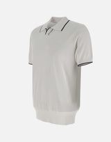 Polo in cotone e viscosa 100023 001 KANGRA 