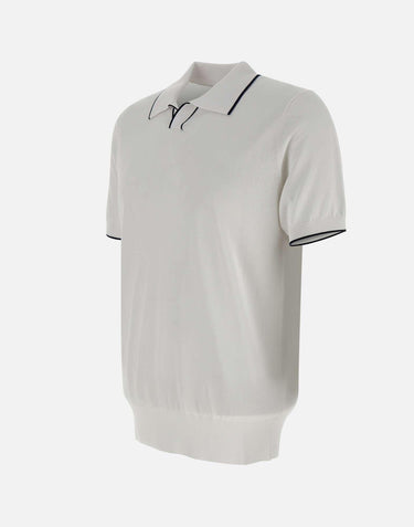 Polo in cotone e viscosa 100023 001 KANGRA 