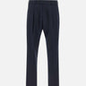 Pantaloni gessati in lana M1R408ZV02897 47 PAUL SMITH 