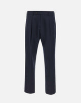Pantaloni gessati in lana M1R408ZV02897 47 PAUL SMITH 