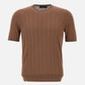 Maglia in seta a maniche corte 43116 23510168 GRAN SASSO 