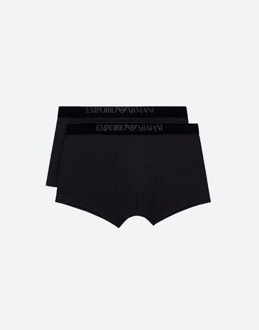 Set 2 Pack boxers in cotone organico EM000253 AF15005MC005 EMPORIO ARMANI 