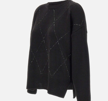 Maglia over con pailletes RI5FP009 0001 KAOS 