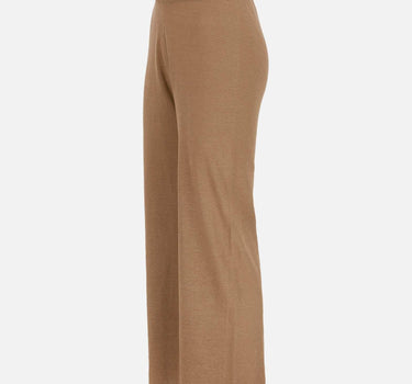 Pantaloni palazzo in maglia di lino 195015 190 KANGRA 