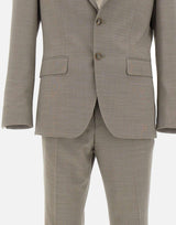 Abito due pezzi slim fit con micromotivo 50557252 252 BOSS 