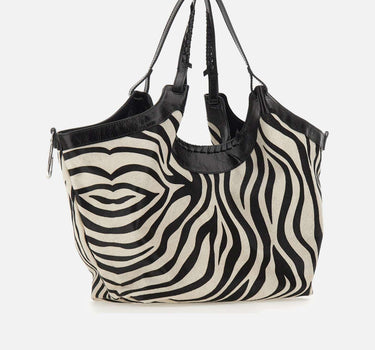 Borsa a spalla  "Dua-The Shape of you" BS12510 CAVINTZEBRABIANCONERO GIANNI CHIARINI 