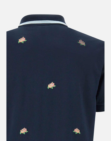 "Full embroidery polo" A35128 07 SUN68 