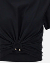 T-shirt in cotone 23AJTO539CO0485 P001 RABANNE 