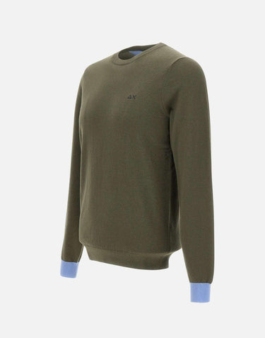 Maglia in lana e cotone K45143 74 SUN68 