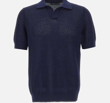 Polo in maglia di cotone PL3MCSK CM7B891 FILIPPO DE LAURENTIIS 