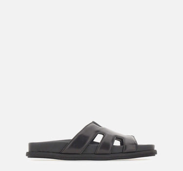 Sandali in pelle FU1502 NERO FABI 