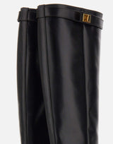 Stivali "Santa Monica" in pelle 3807 NERO VIA ROMA 15 