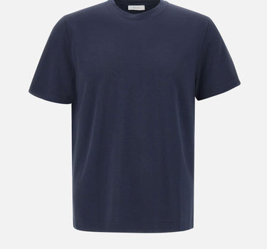 T-shirt in modal e cotone DK87110 BLU DIKTAT 
